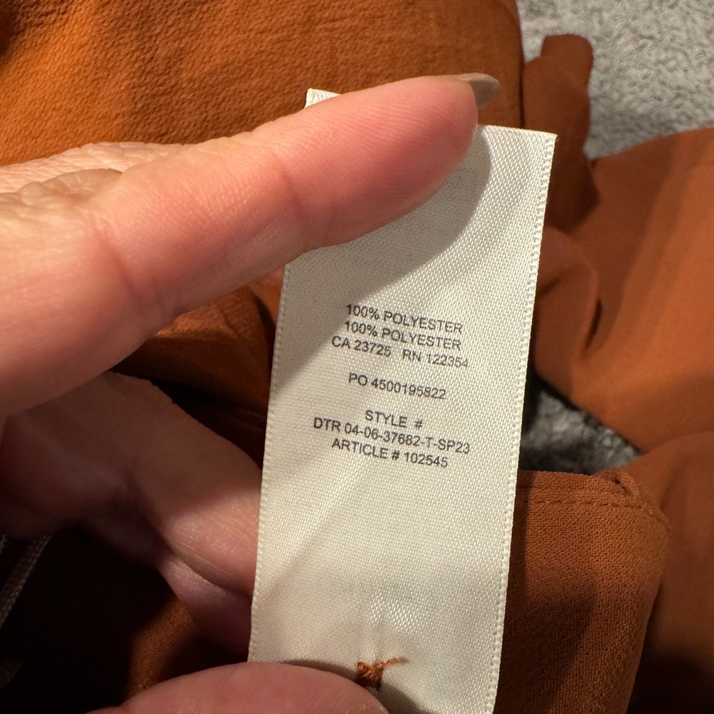 Aritzia Wilfred Cabaret Pant in Anise Brown - Picture 7 of 7